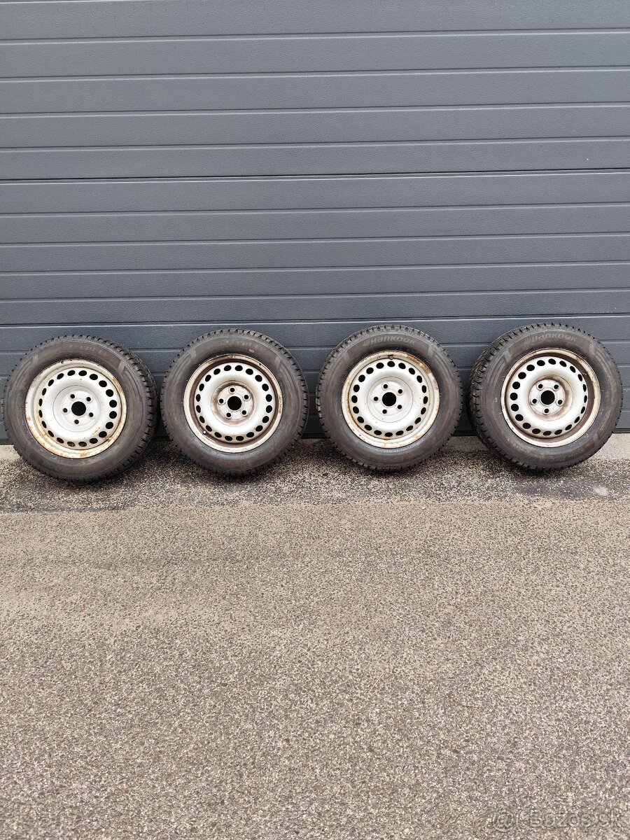 vw Transporter T5 T6 zimné pneu + disky