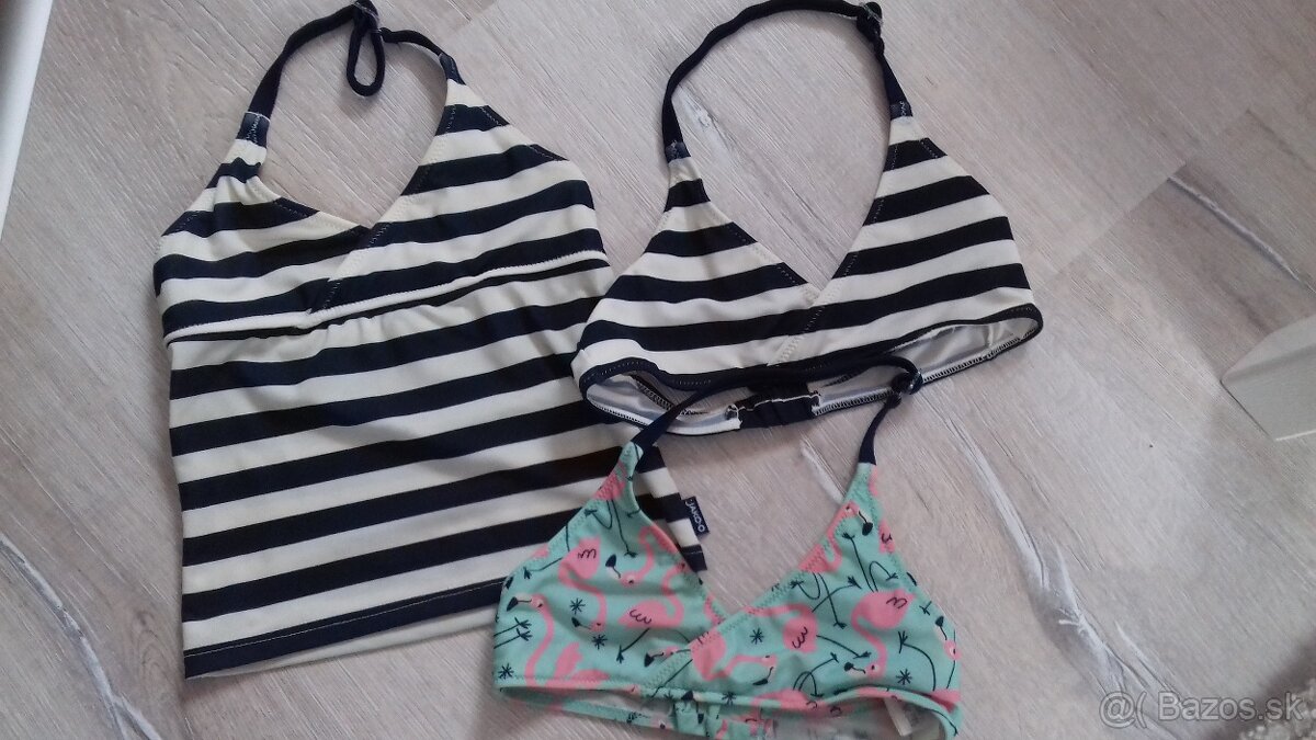 Plavky, bikiny, tankiny Velk.116, 122, 128 ako NOVÉ