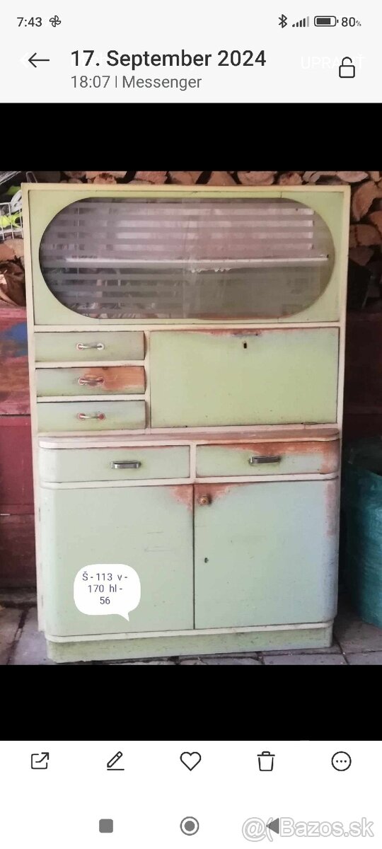 Predám starý kredenec