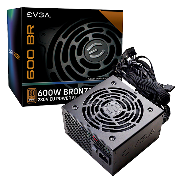 EVGA 600 BR, 80+ BRONZE 600W