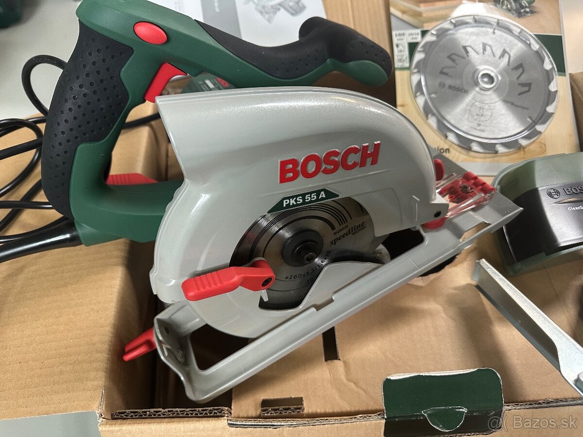 Okružná pila Bosch PKS 55 A + nový kotúč
