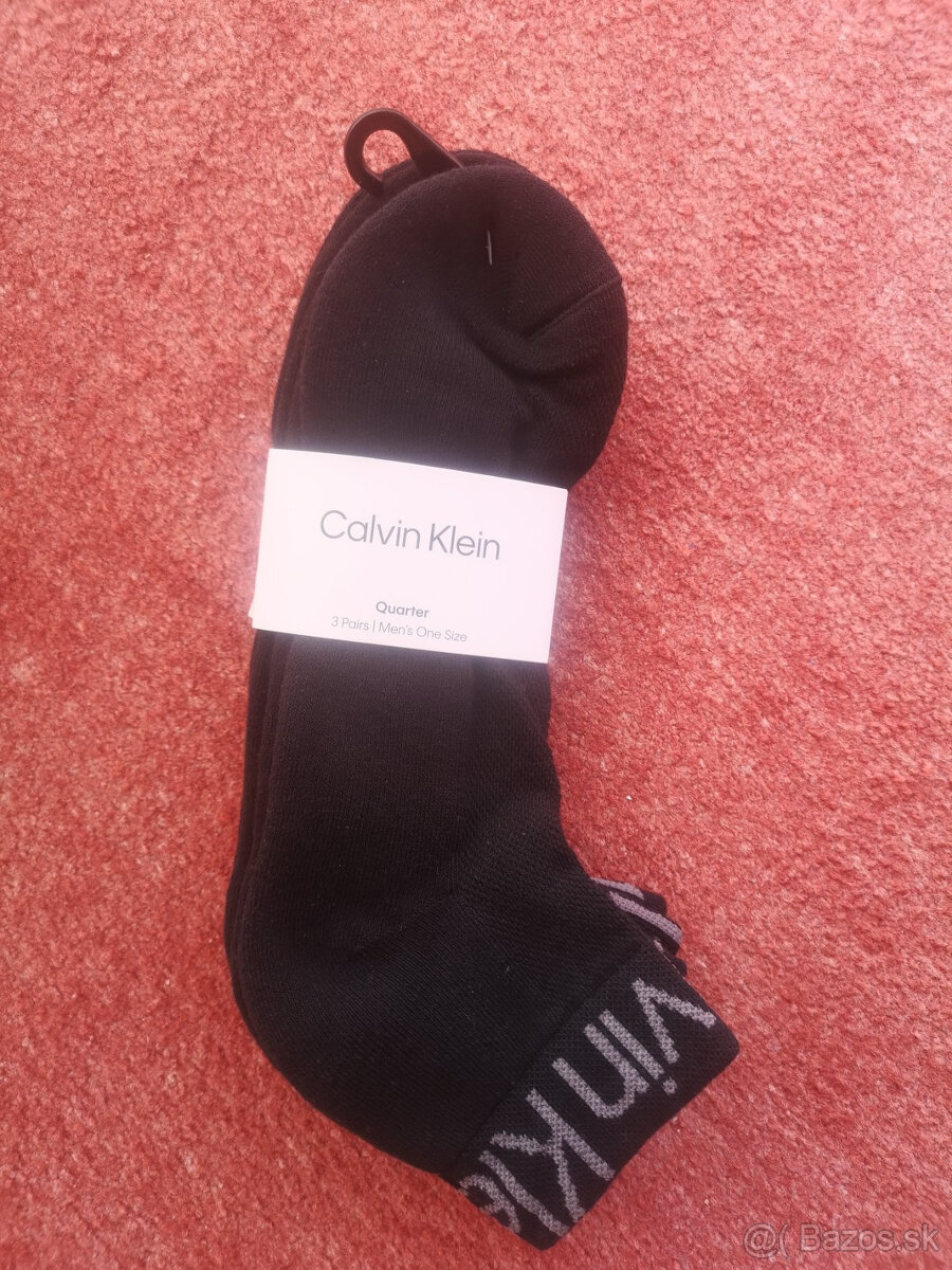 CALVIN KLEIN ponožky 3 páry veľkosť 40-46