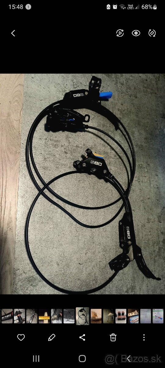 Brzdy DB8 sram