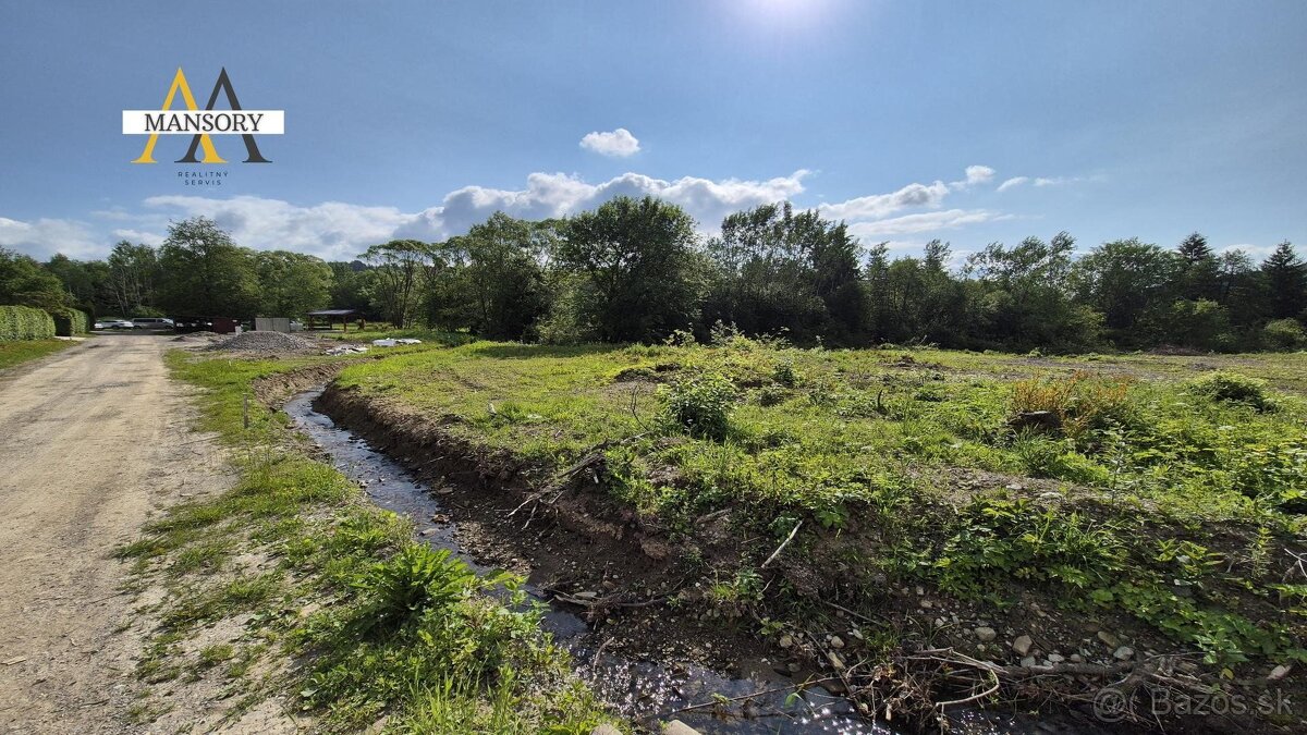 NA PREDAJ, Pozemok pre rodinný dom 1311m2 - Raková