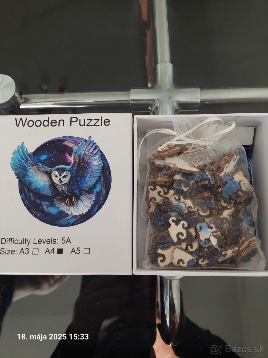 Wooden puzzle  mix