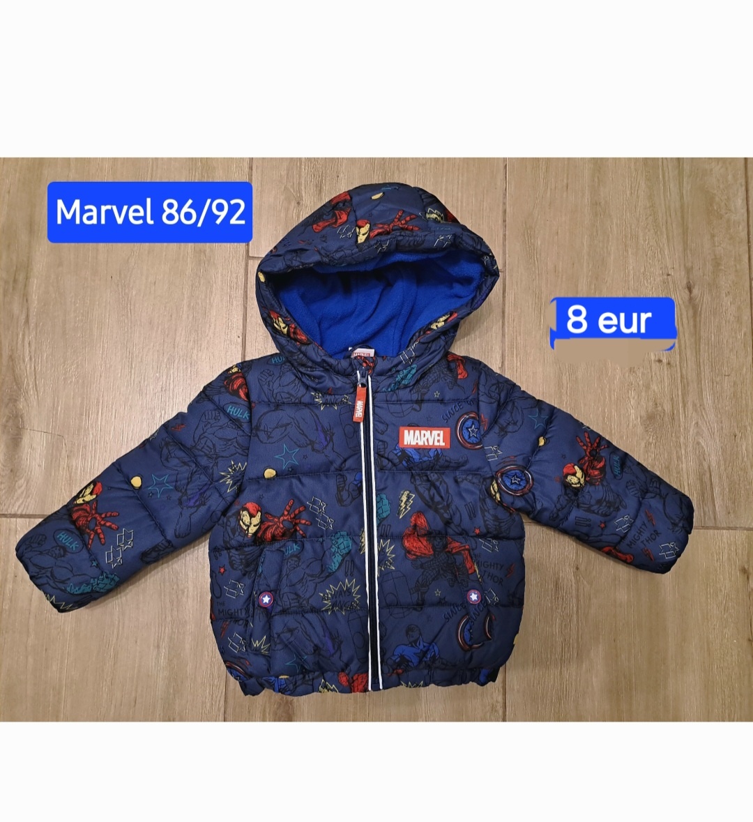 Bundička MARVEL veľkosť 86/92