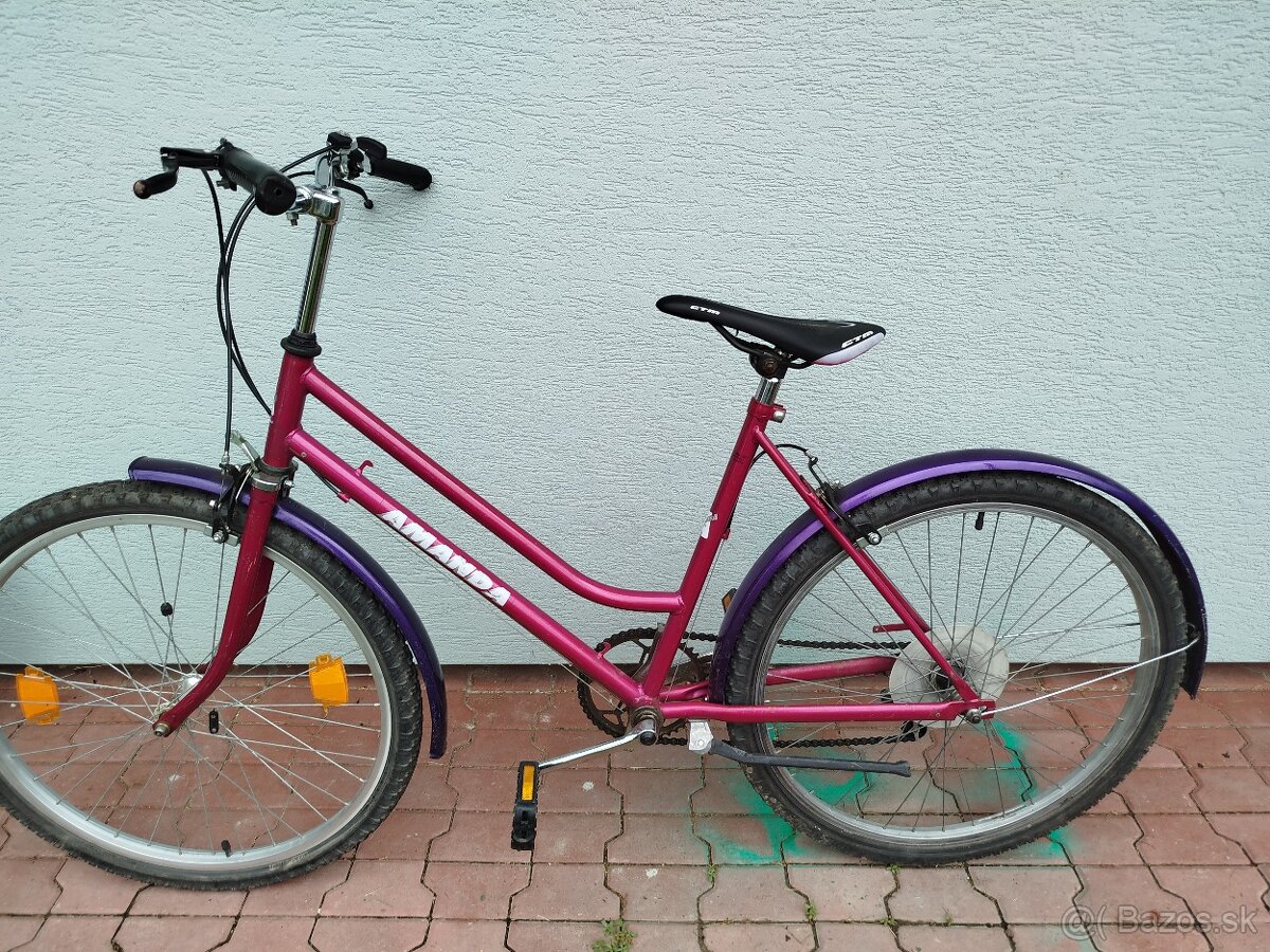 Dievčenský bicykel