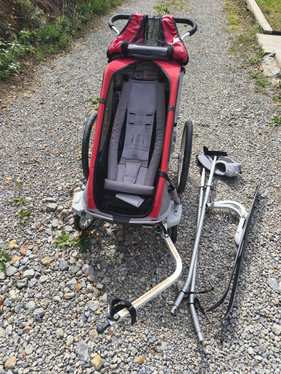 Predám Thule Chariot – multifunkčný detský vozík (bike, kočí