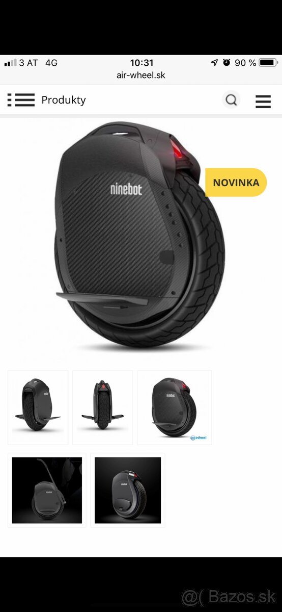 Predam elektrickú Jednokolku Ninebot by Segway Z10 momentáln