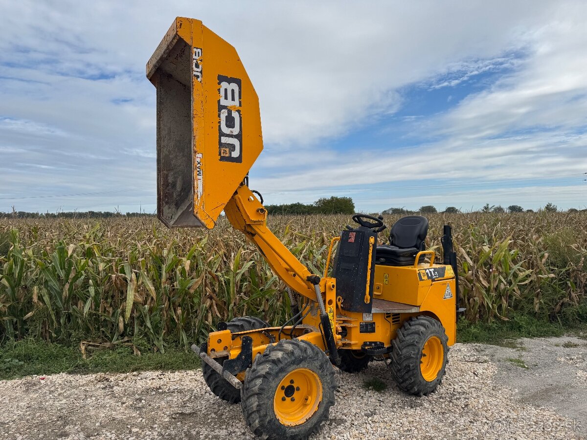 Jcb 1T-1 minidumper s vysokým vyklápanim