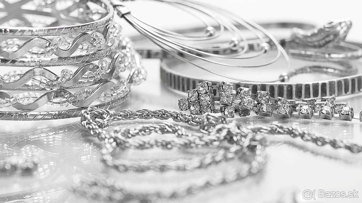 Kúpim strieborné prstene, retiazky, punc 925