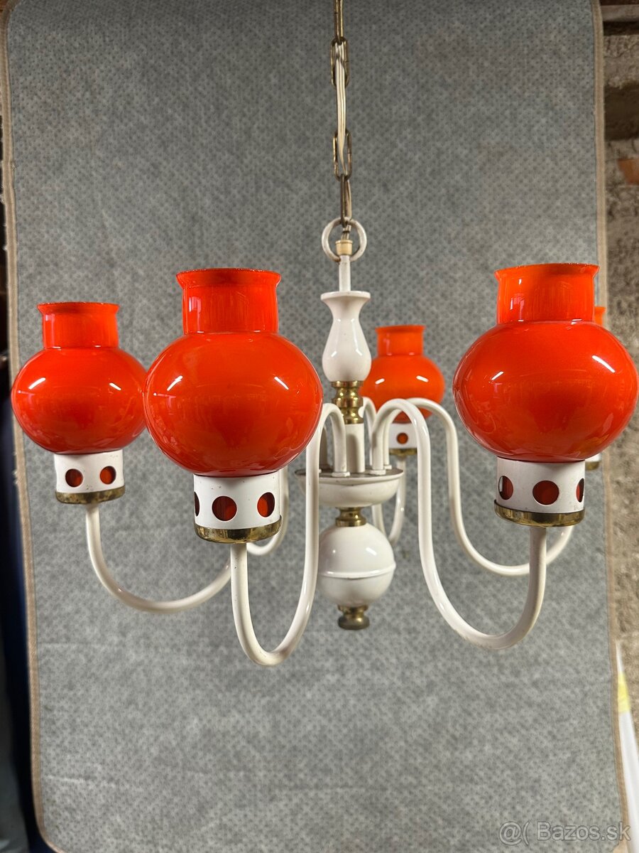 Retro luster – pravdepodobne Drukov Brno, 70. roky, typ 29A