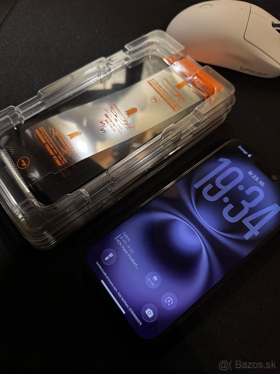 Antispy hydrofóbne ochranné sklo iPhone