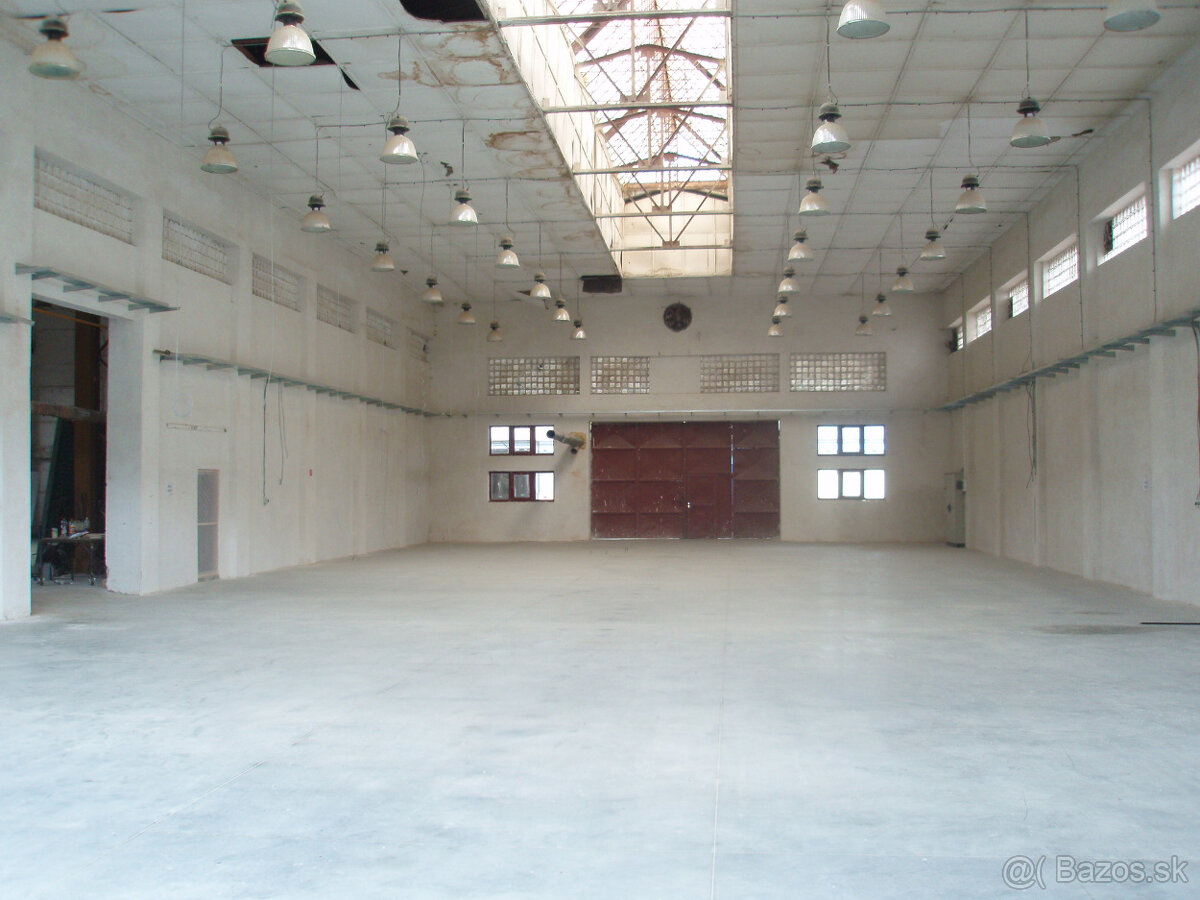Vyrobné a skladové priestory
