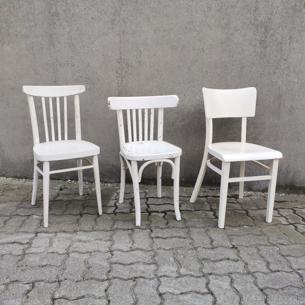 Retro stolicka THONET TON drevena Vintage vidiecka