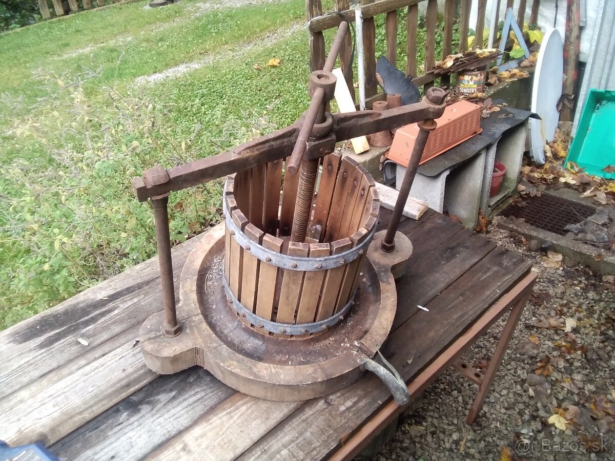 Pres dekorácia víno Vinica chata chalupa starožitnosti