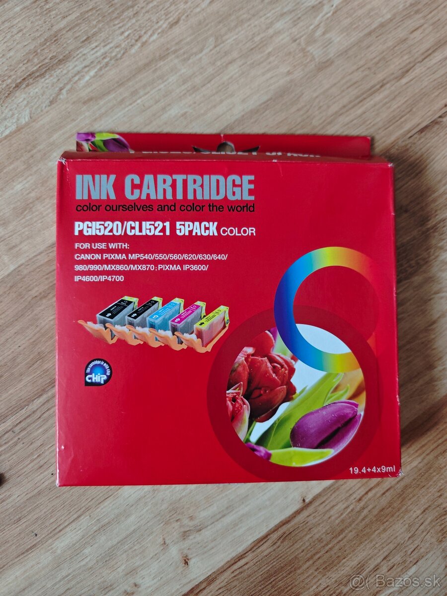 Náplne PGI520/CLI521