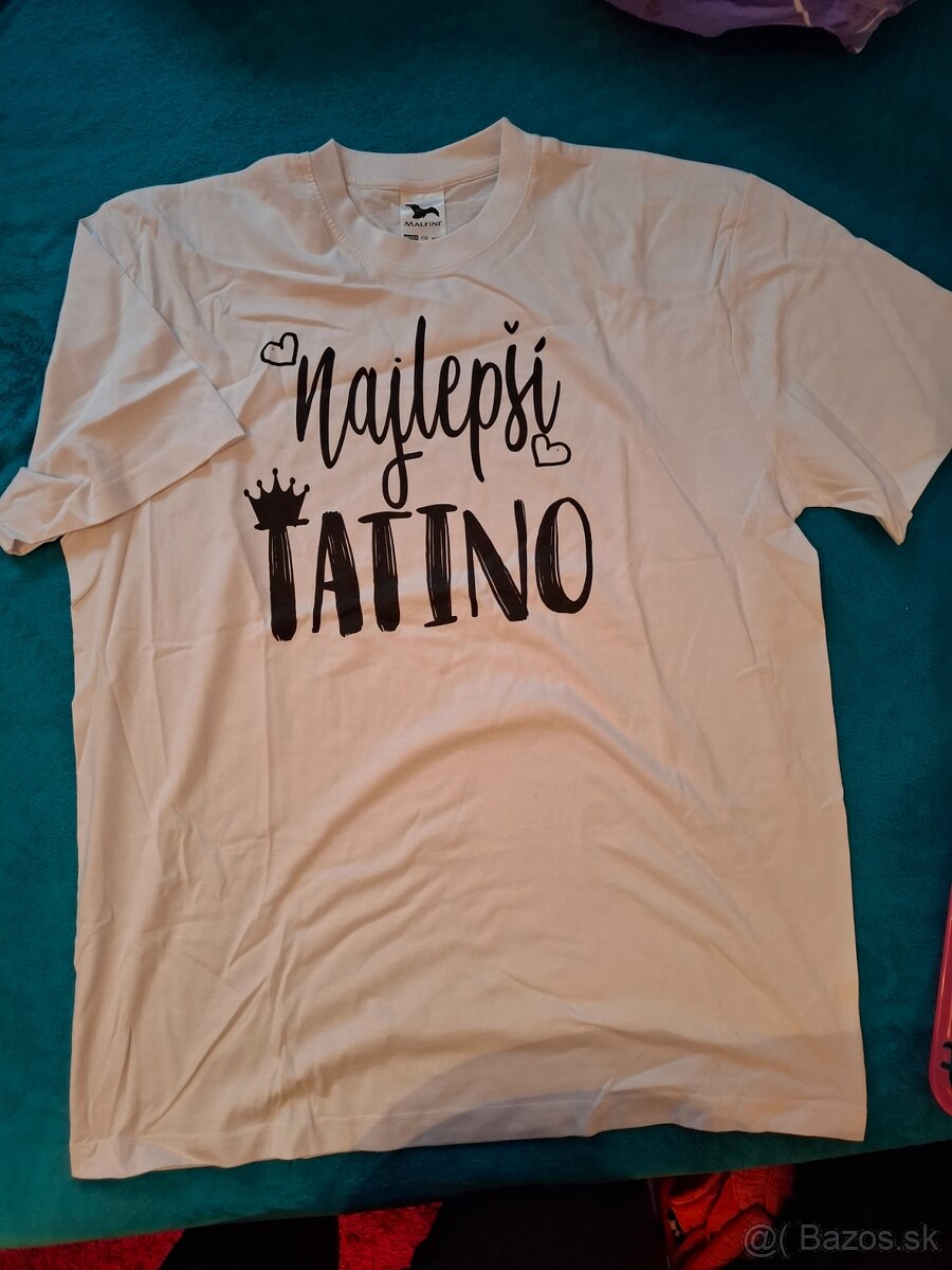 Pánske tričko 2xl Najlepší tatino
