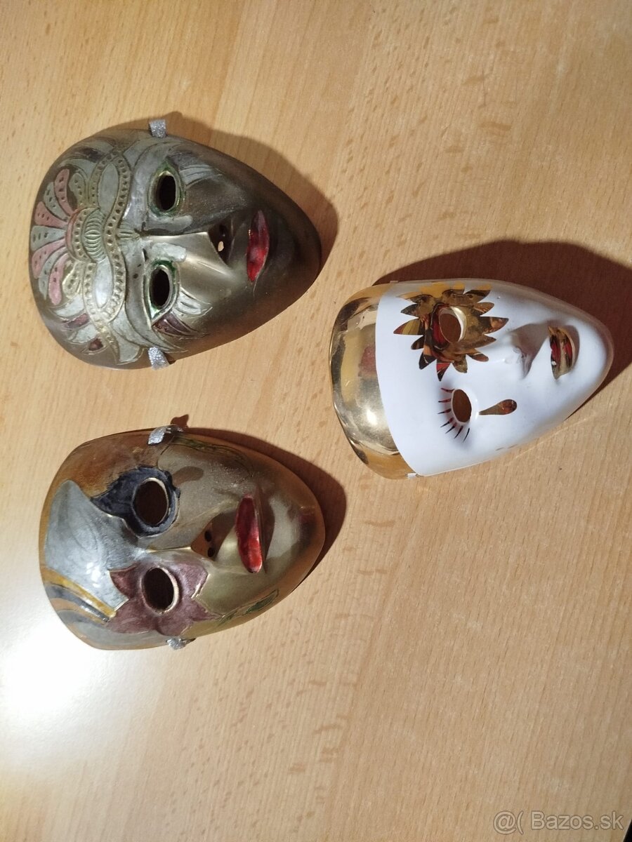 Masky kovové + keramická