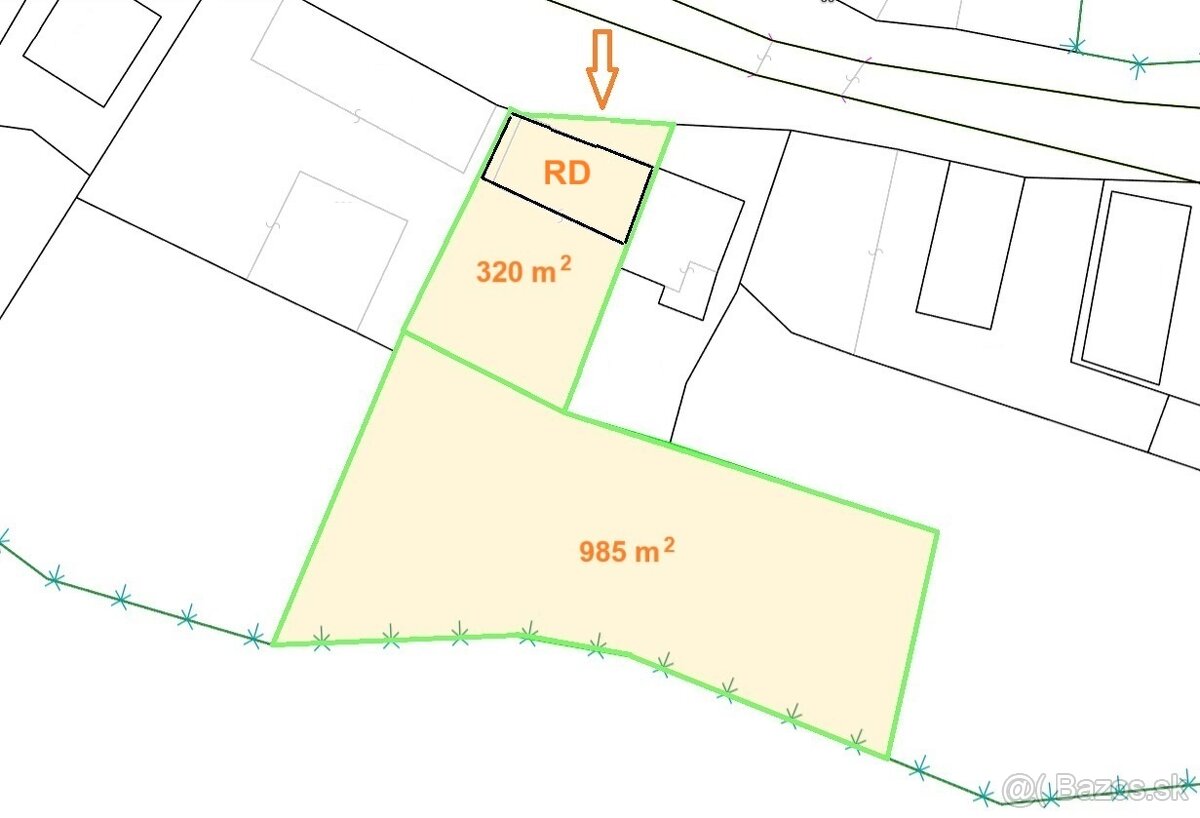 RD na rekonštrukciu, obec Plavecký Mikuláš, pozemok 1 305 m2