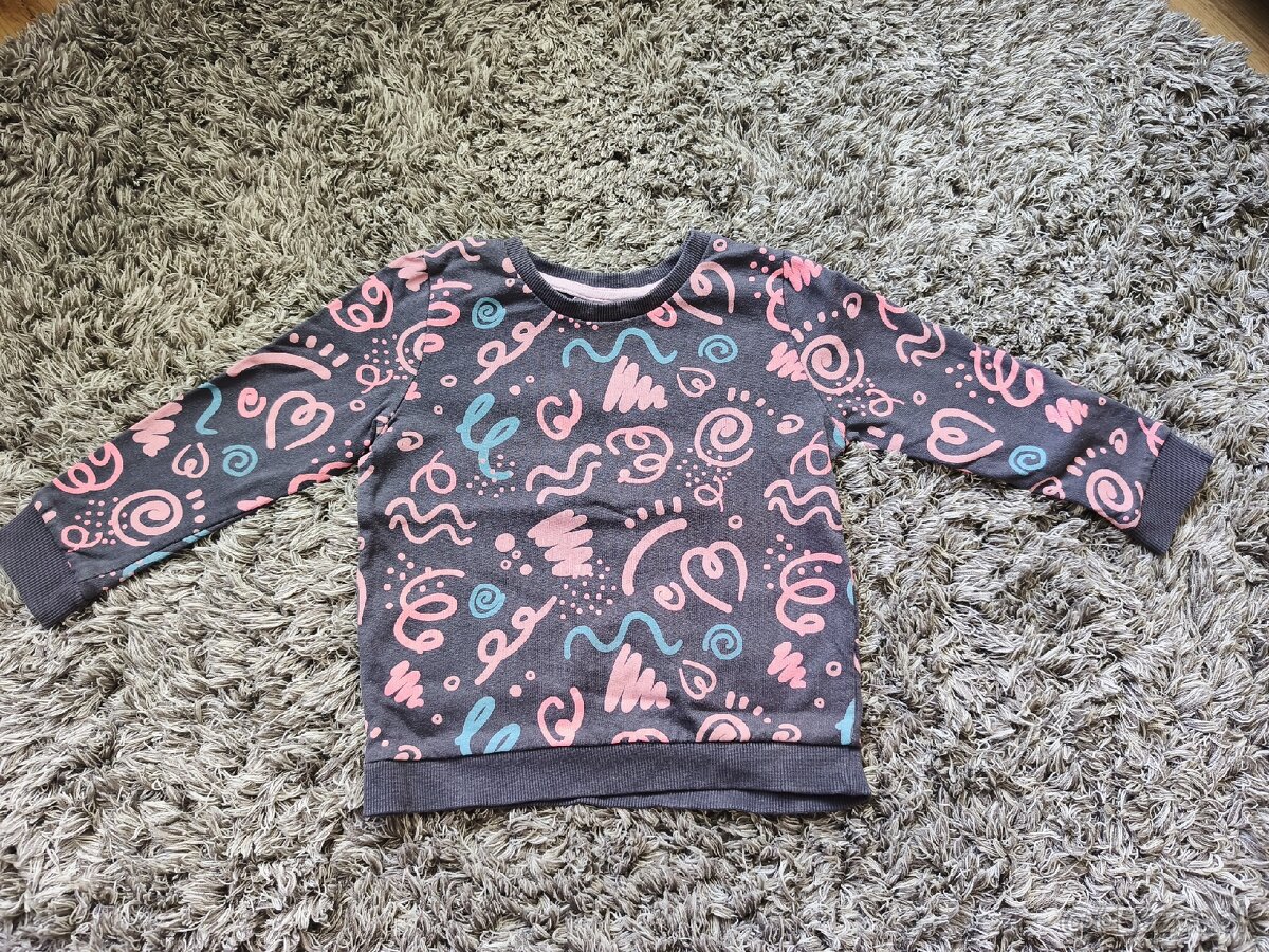 Dievčenská mikina, zateplená