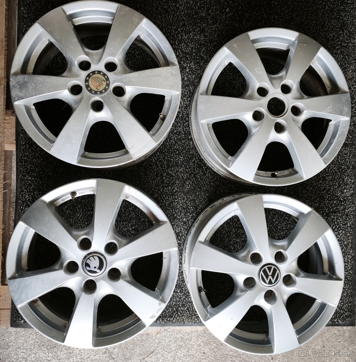 5x112-r16-RONAL,6,5J,et50 + možnosť pneu