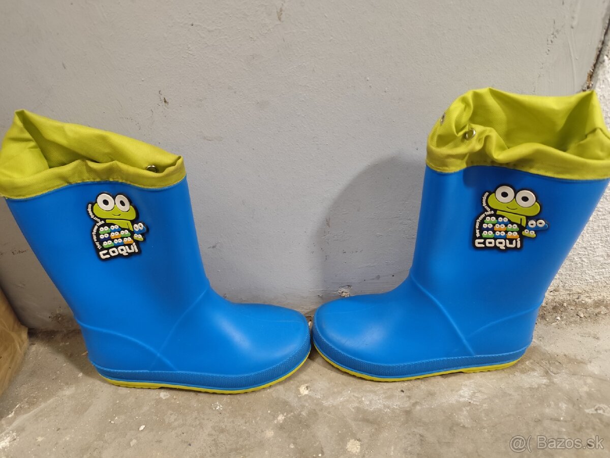 Detské gumáky Coqui, veľkosť 28