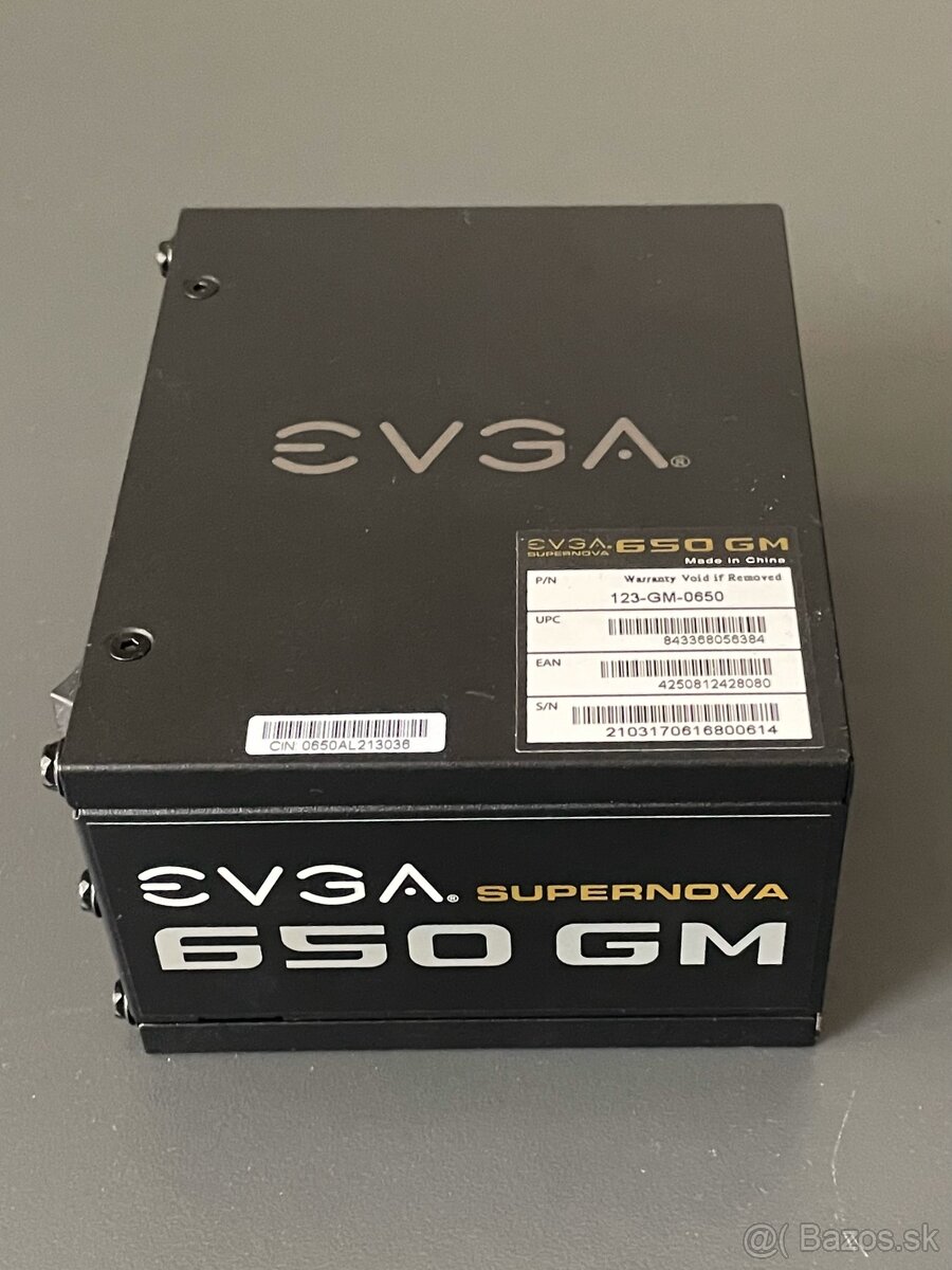 EVGA SuperNOVA 650 GM SFX + ATX