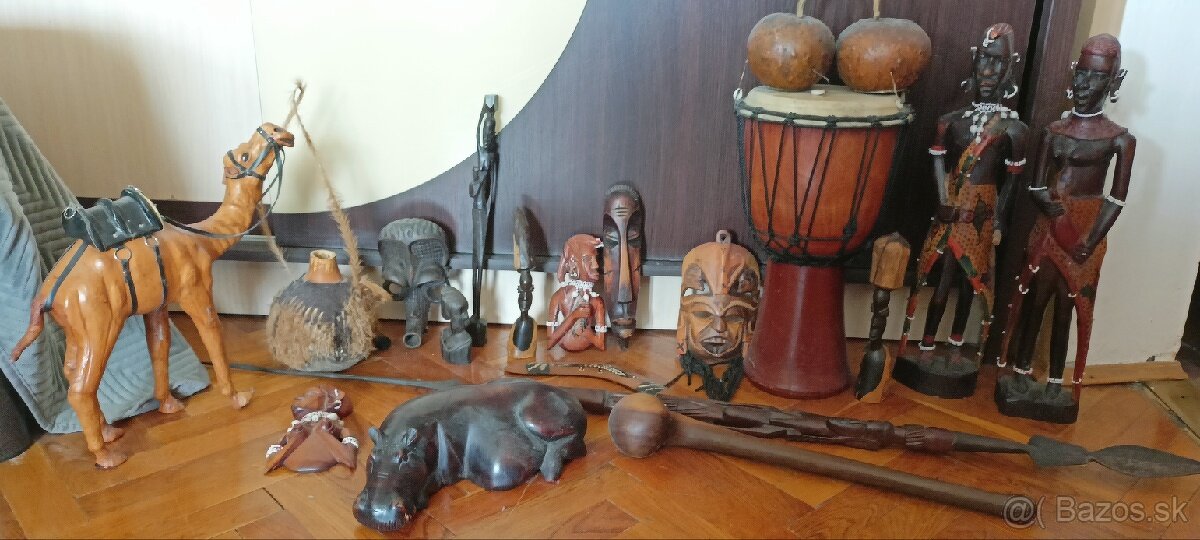 Africké dekorácie do domu/bytu
