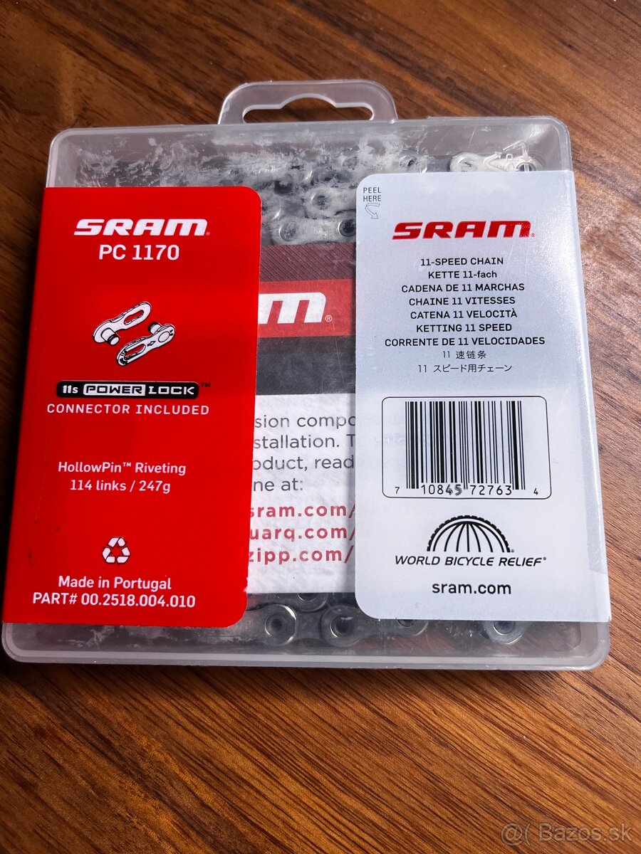 SRAM PC1170 retaz 11-rychl 114 linkov s konektorom