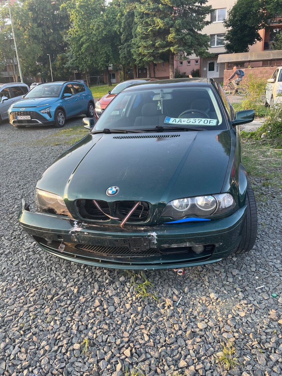 BMW e46 coupe 318i náhradné diely