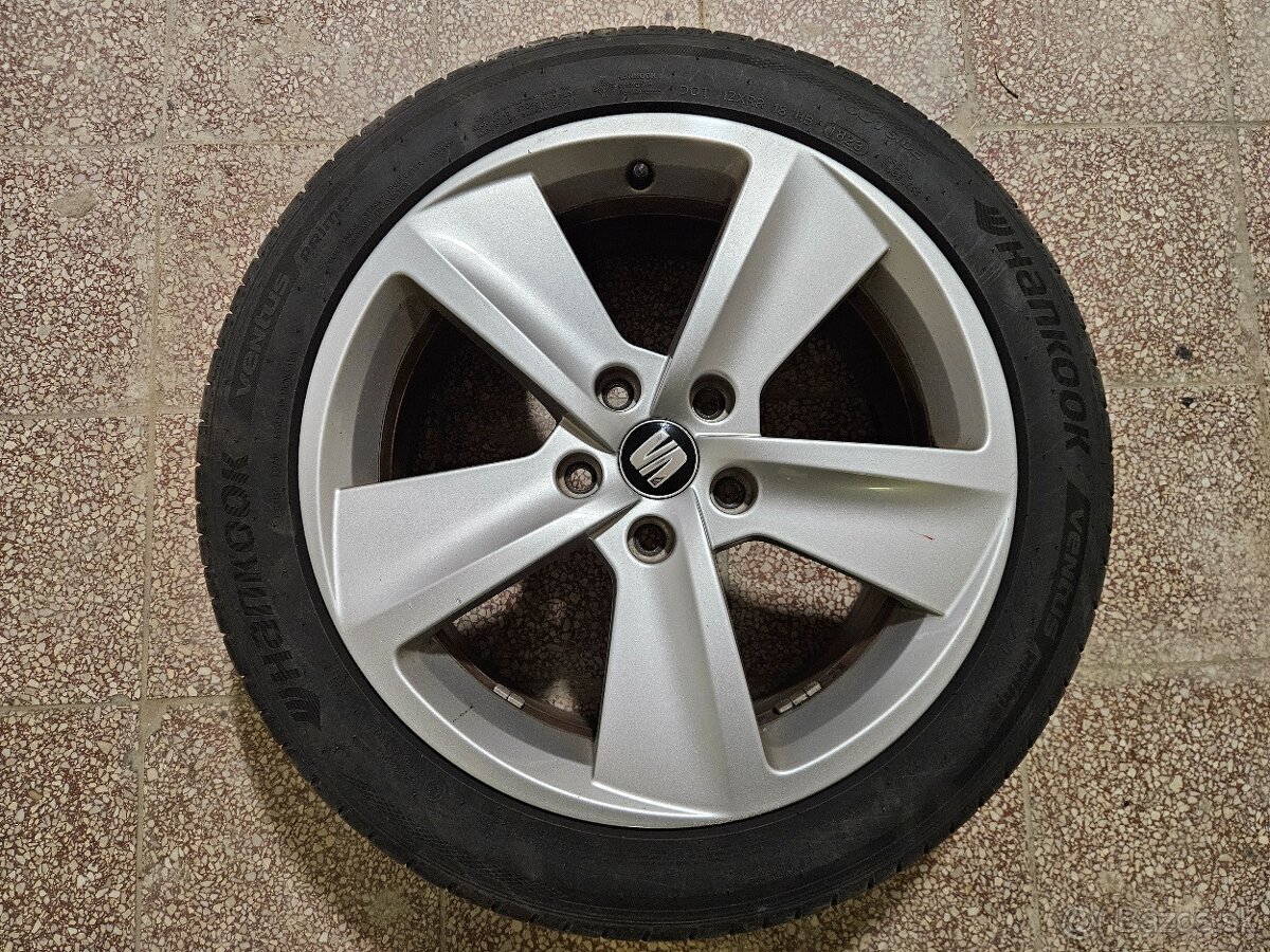 Original Seat alu disky R17 + pneu Hankook Ventus Prime4