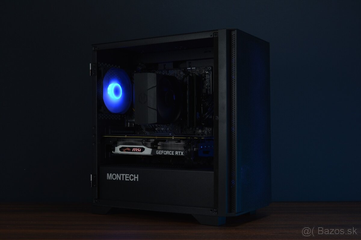 Herní PC RTX 2070 + Ryzen 5 4600G + 2,25TB