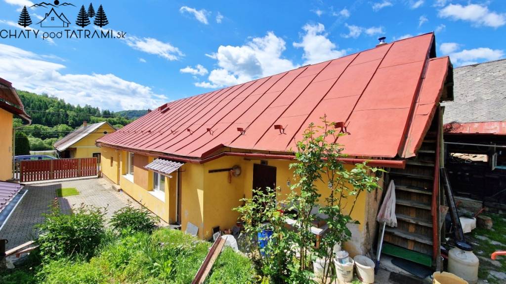 Útulný 3i domček na slnečnom pozemku Nízke Tatry