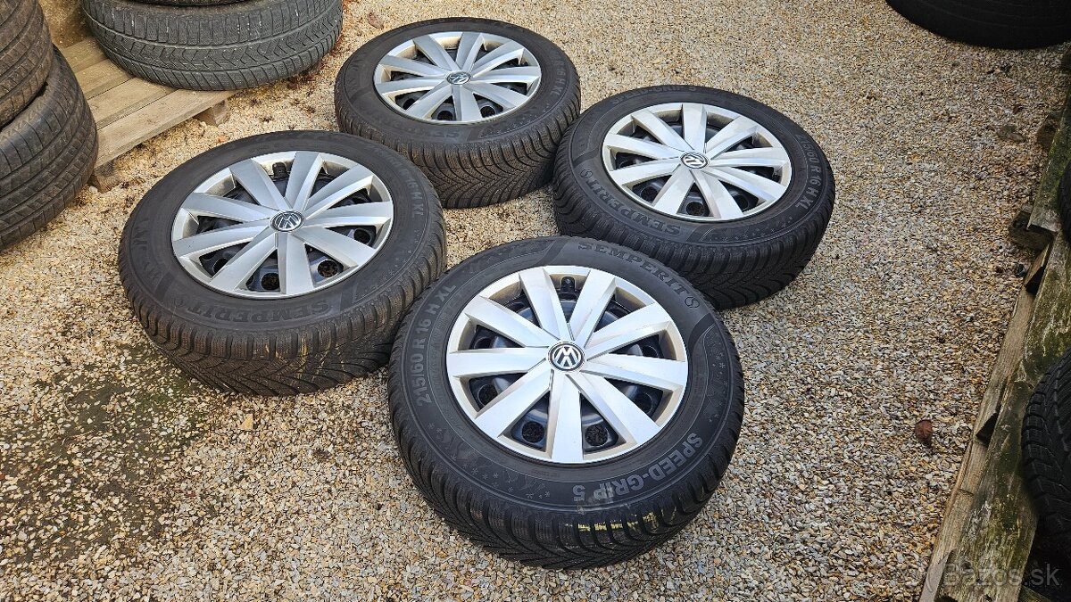 ❗️PREDAM SADU KOLIES 5×112 R16 PNEU 215/60 R16 VW,PASSAT❗️