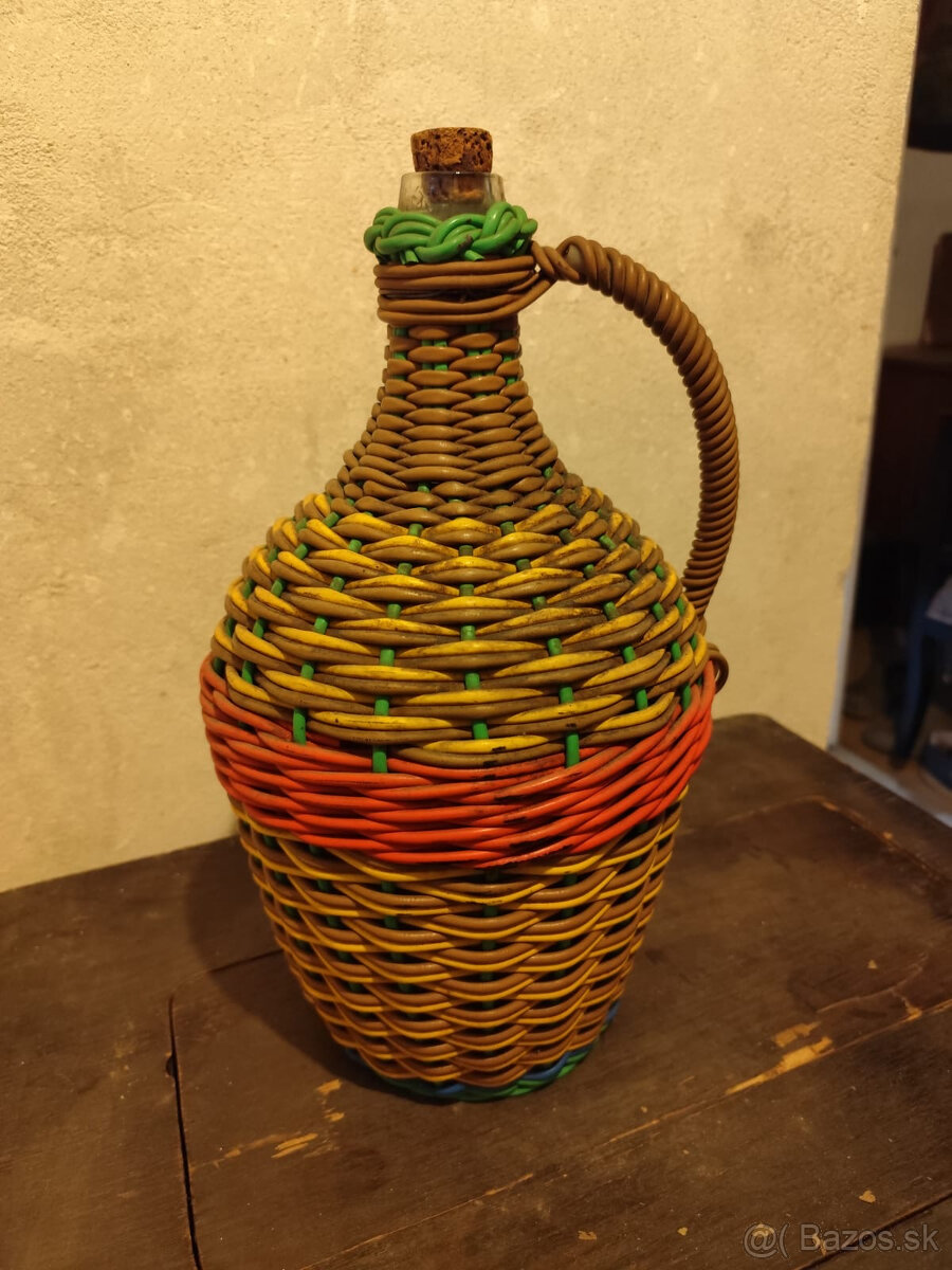 Opletený demižón - 5 l