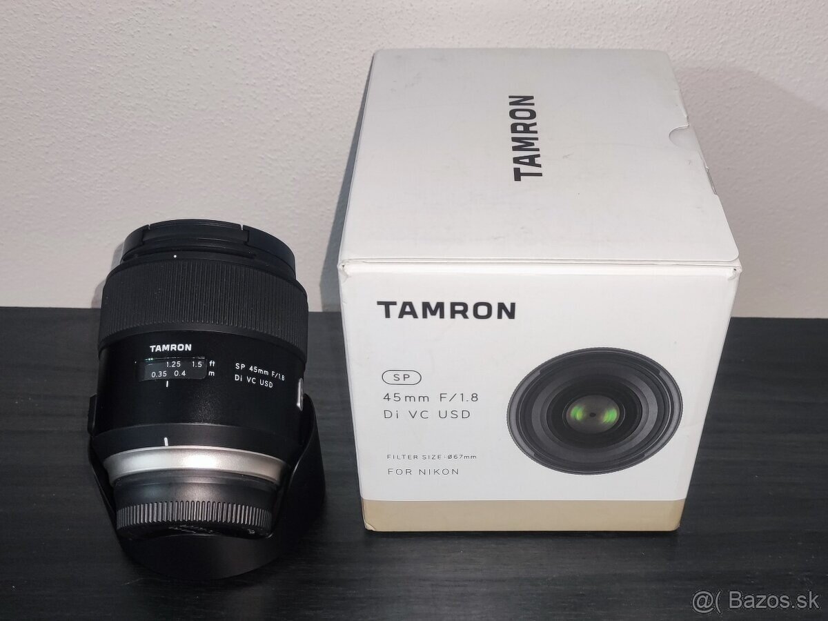 tamron 45mm 1:1.8 sp di vc usd nikon