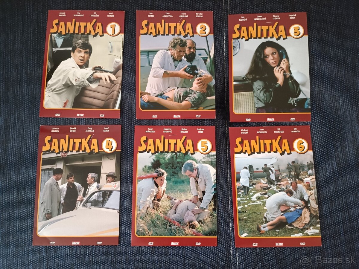 Kolekcia DVD - seriál Sanitka