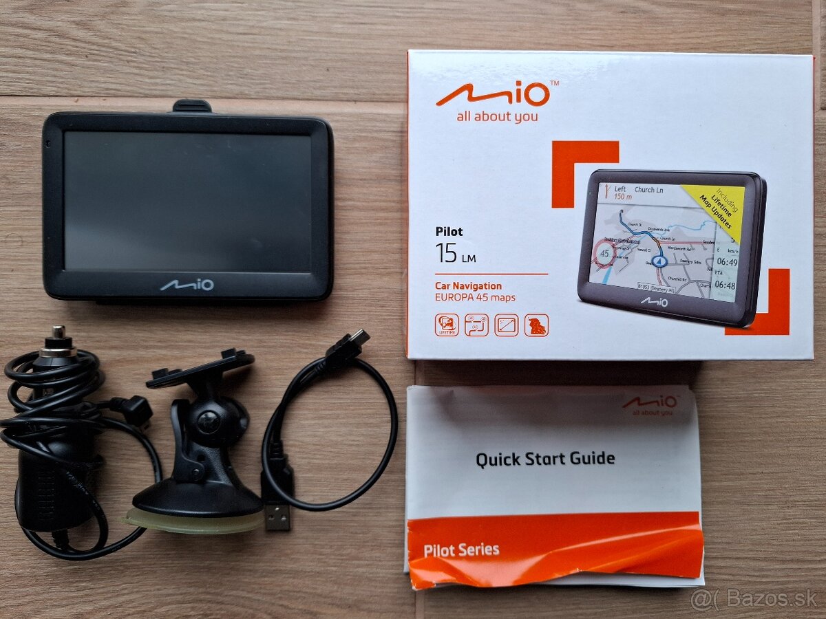 Automobilová GPS navigácia Mio Pilot 15 LM