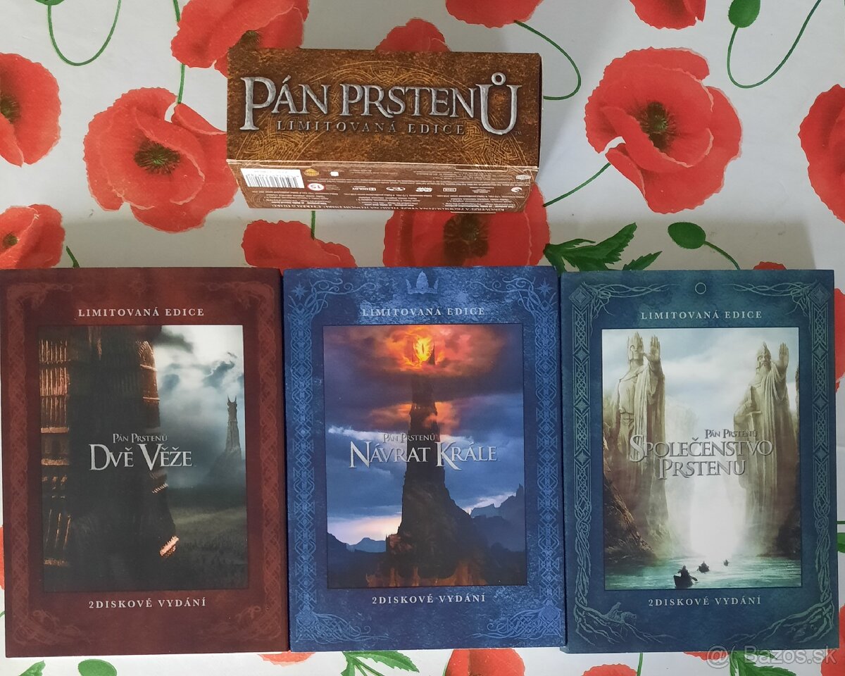 DVD Kolekcia: Pán prsteňov (6DVD limitovaná edícia)