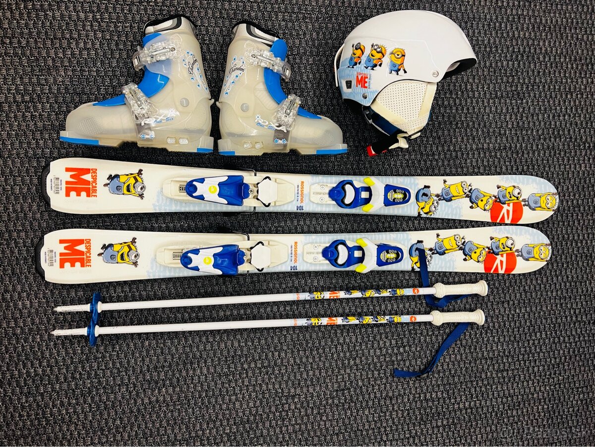 Detské/juniorské lyže Rossignol Minions 104/ 100cm