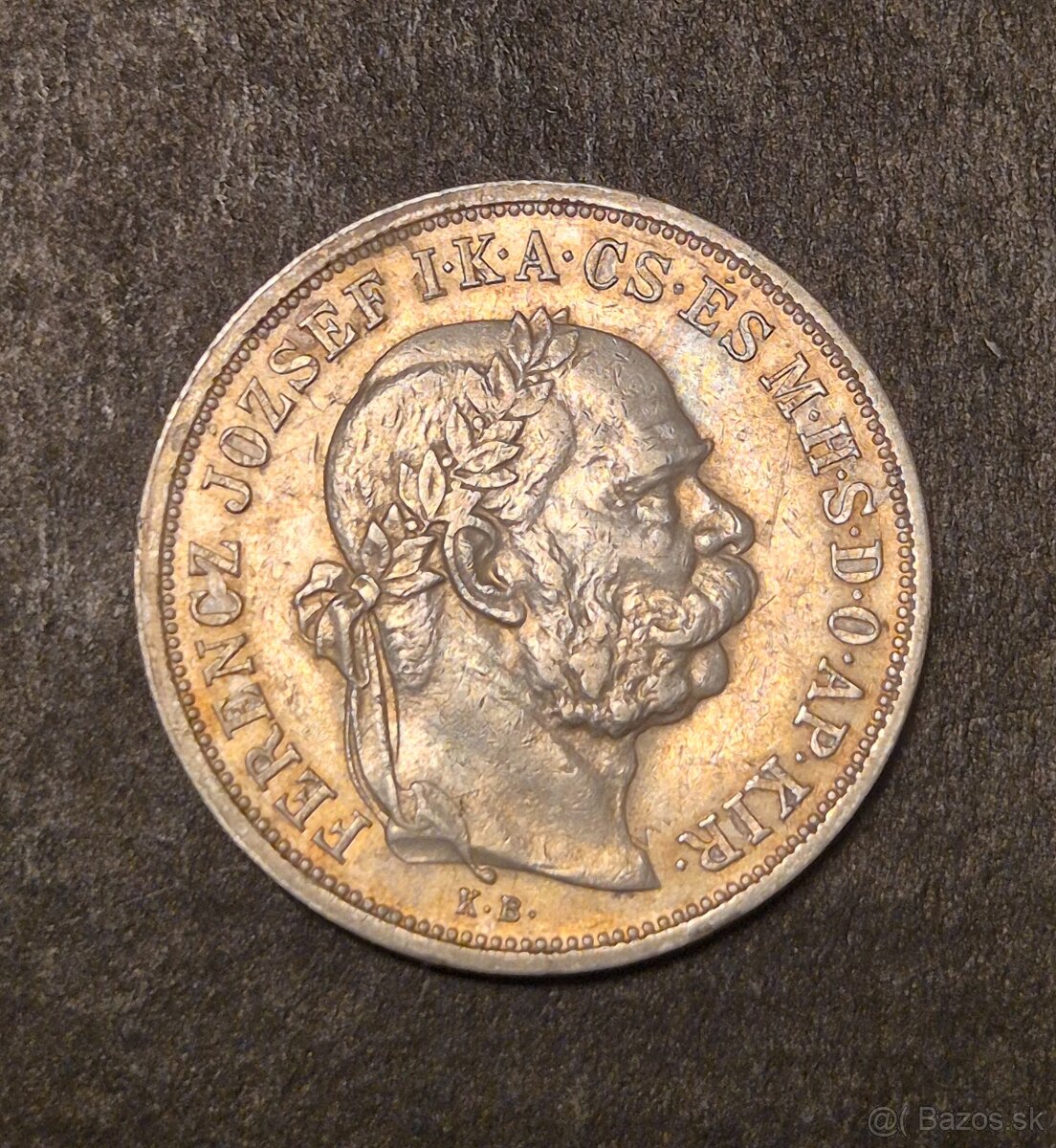 5 Koruna 1907 K.B František Jozef I.