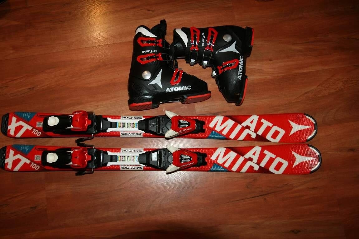 lyže Atomic Redster XT 100 cm , hadia koža