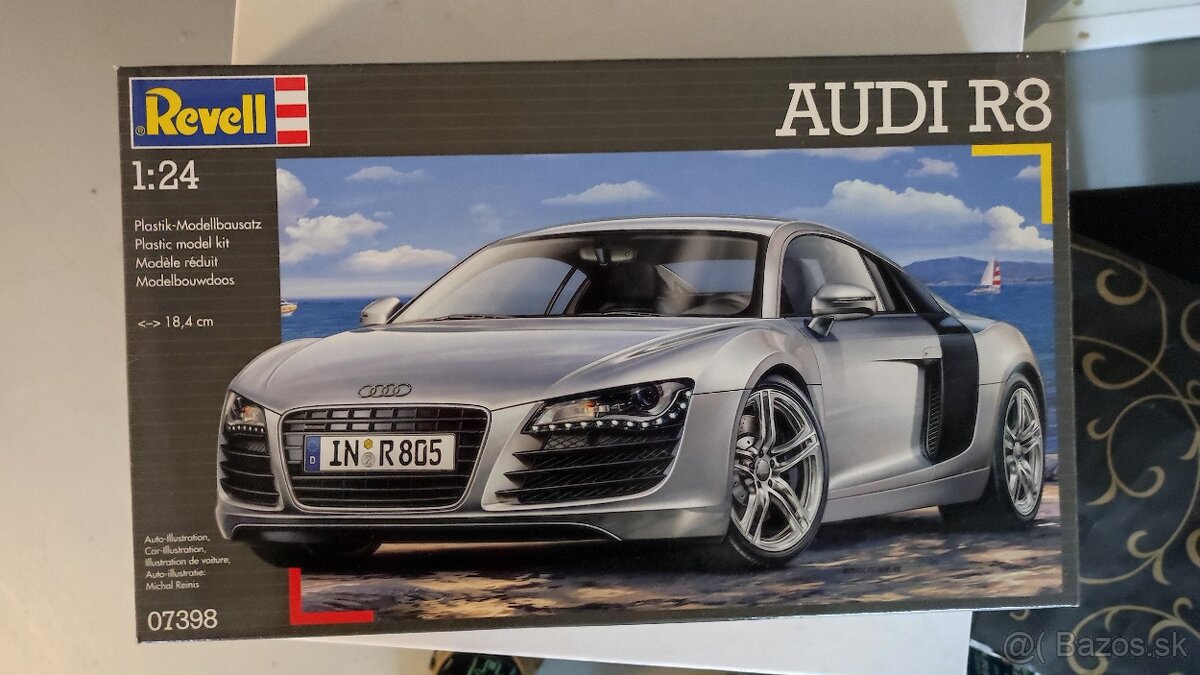 Modely + autíčko na diaľkové ovládanie