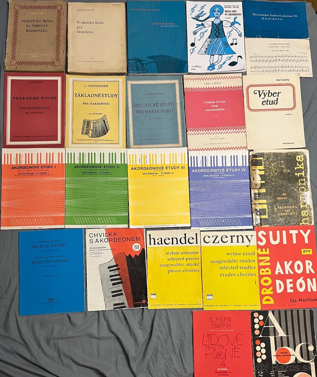 Noty pre akordeón
