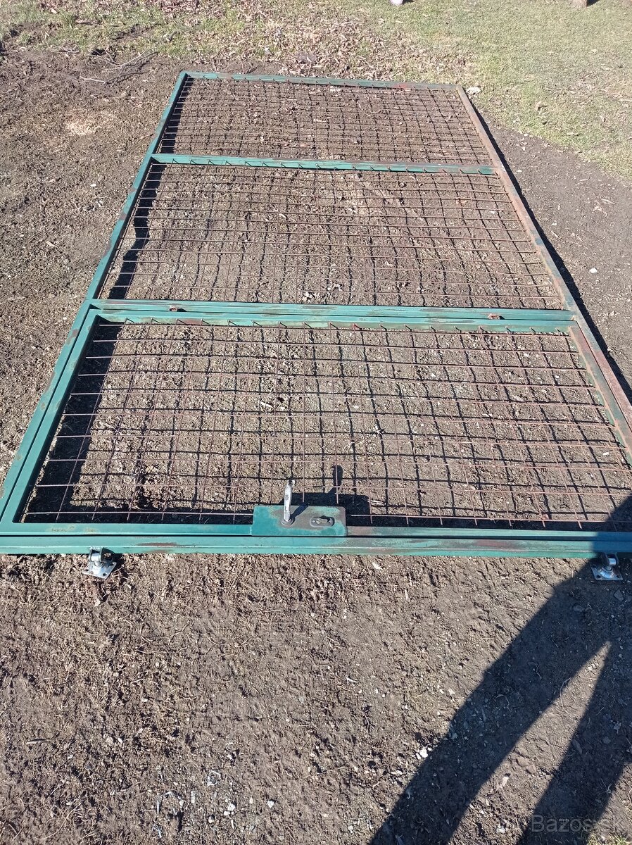 predám dvojdielnu bránu