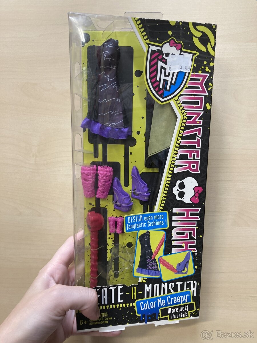 Monster High Create-A-Monster Fashion Pack Werewolf