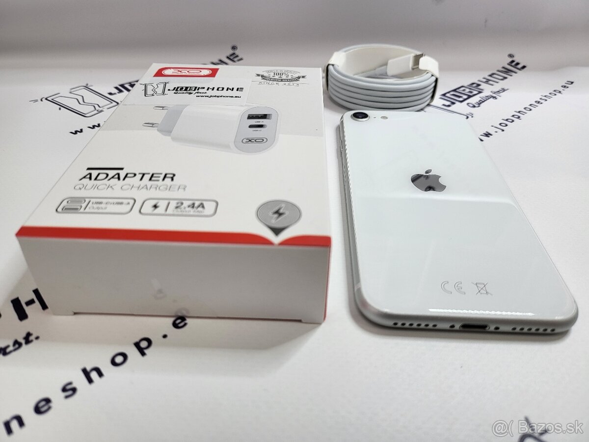 Iphone SE 2020 White 64gb (A) pekný stav nového mobilu.