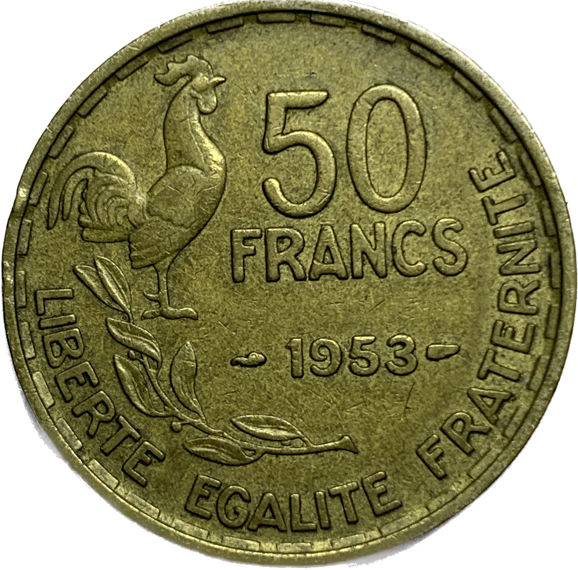 Predam 50 frankov 1953  Francúzsko