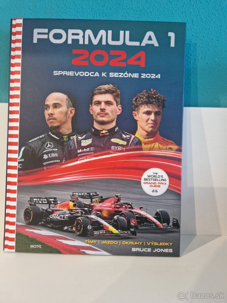 Kniha Formula F1-Sprievodca k sezóne 2024